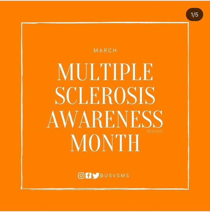 March is Multiple Sclerosis Awareness Month!!🧡🧡